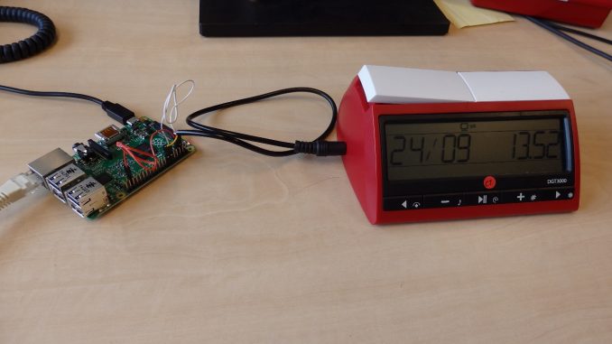 DGT Pi Raspberry Pi Chess Computer + DGT3000 Chess Clock 