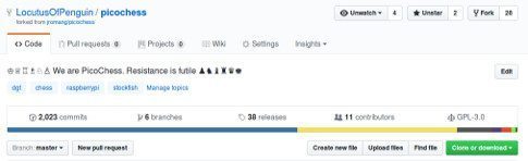 Github statistic LocutusOfPenguin